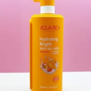 AQUA RICH HYDRATING BRIGHT GEL WASH VITAMIN C AND TUMERIC 1000ML